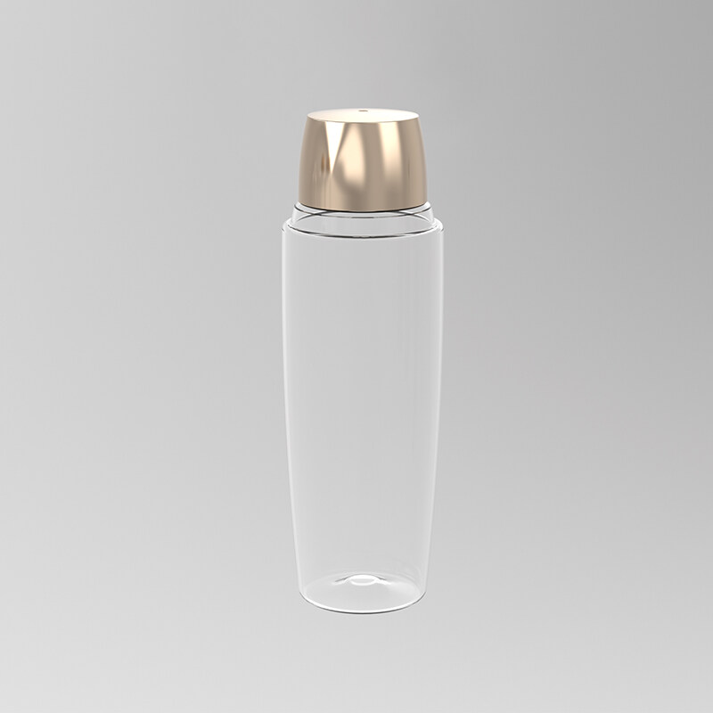 Clear plastic cosmetic bottle reference